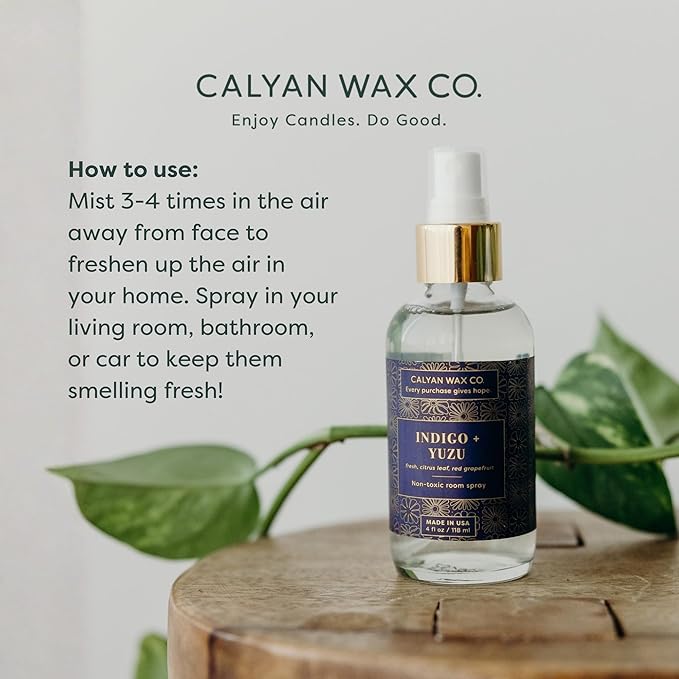 Calyan Wax Co. Indigo & Yuzu Room Spray - Image 7