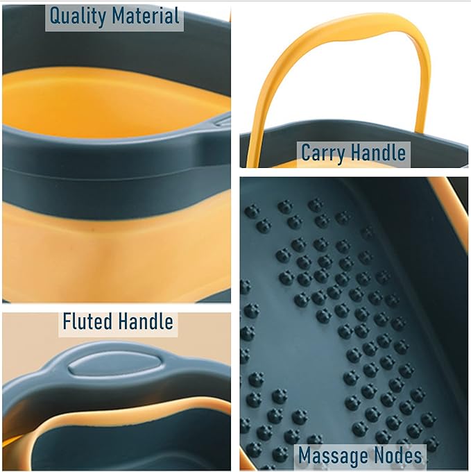 Collapsible Foot Bath Basin Tub - Image 3