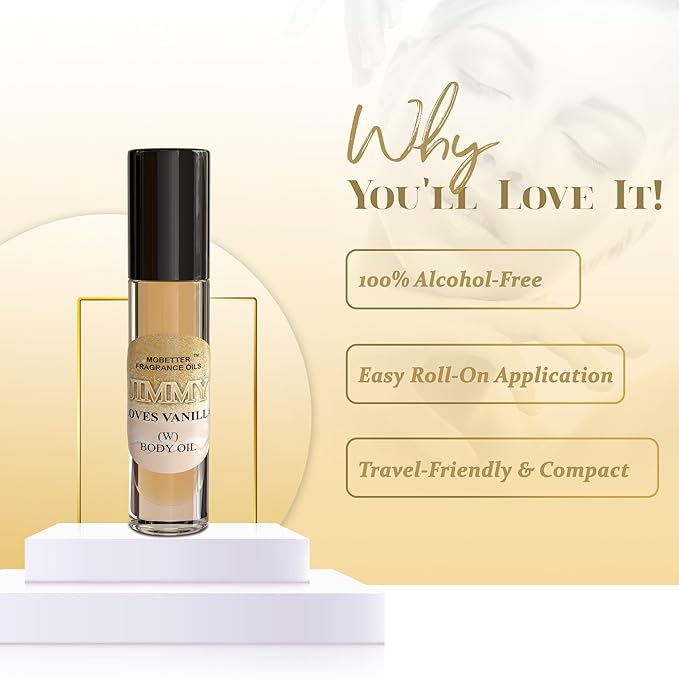 MOBETTER FRAGRANCE OILS Jimmy Loves Vanilla Perfume body oil fragrance - Image 4