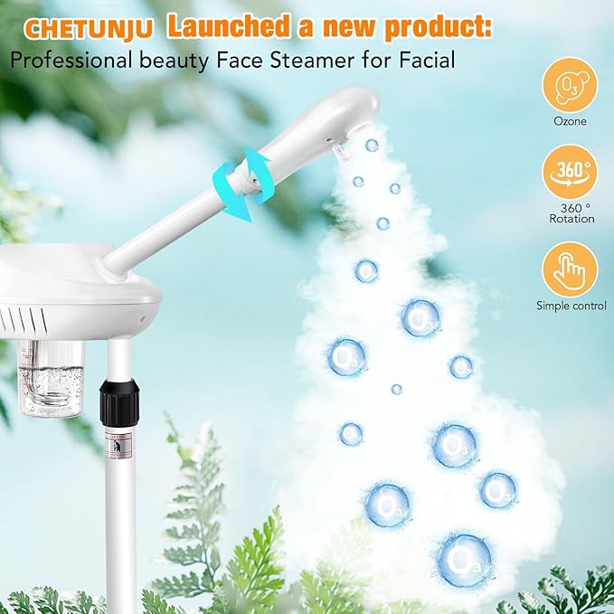Professional Facial Steamer for Atomization Humidifier Atomizer, Adjustable - Image 4