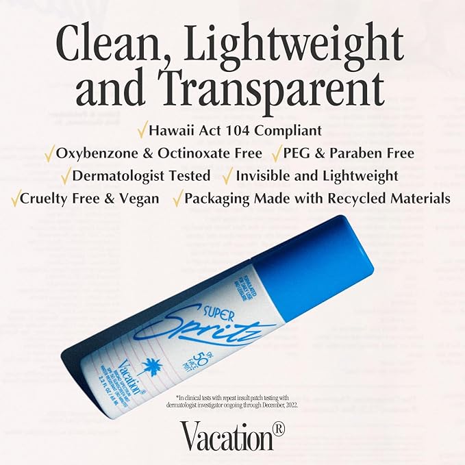 Vacation Super Spritz SPF 50 Face Mist & Air Freshener Bundle, Daily Face - Image 4