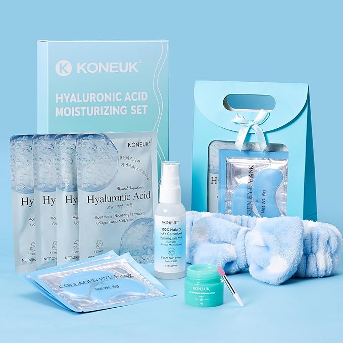 15 PACK Skincare Set with Facial Masks, Under Eye Patches, Face Mist, Lip Mask - Image 7