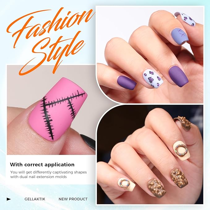 Gel Base and Top Coat Set, UV LED Nail Lamp Required - Image 9