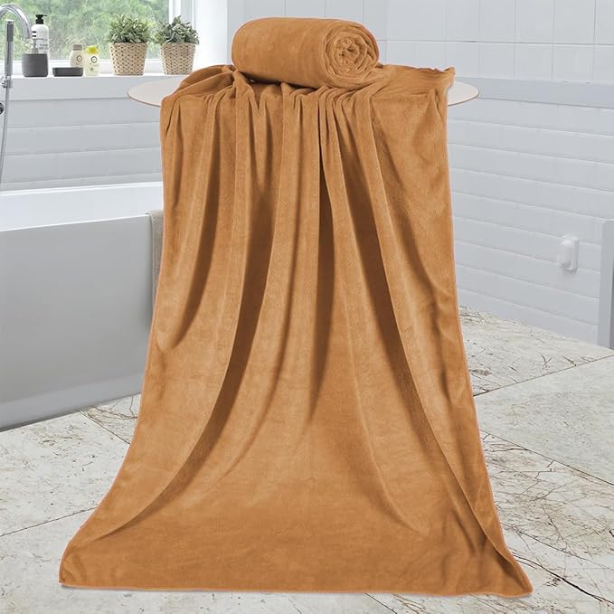 JML Large Microfiber Bath Towels Set of 2, Super Absorbent Fast Drying - Image 7