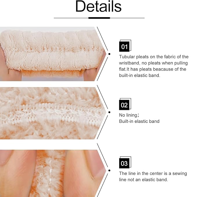 VELSCRUN 6 Pack Spa Headband, Makeup Headband, Face Wash Headbands, Skincare - Image 9