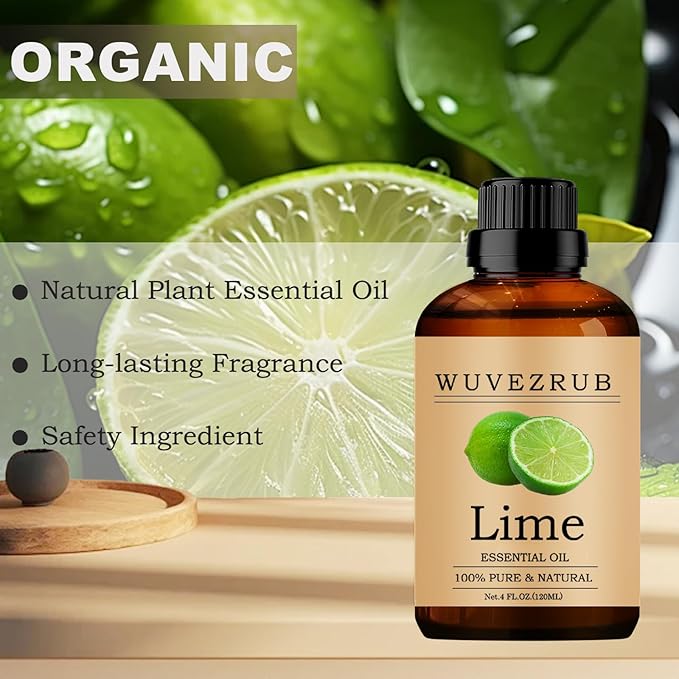 Lime Essential Oil, 120ML Pure and Natural - Image 4