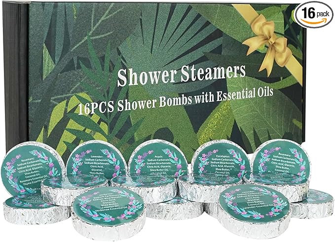 16 Pack Shower Steamers Aromatherapy by Unknown
