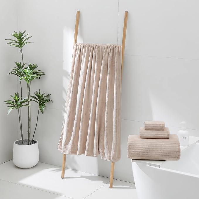 YTYC 39x78 Bath Sheets Extra Large Bath Towels Set - Image 3