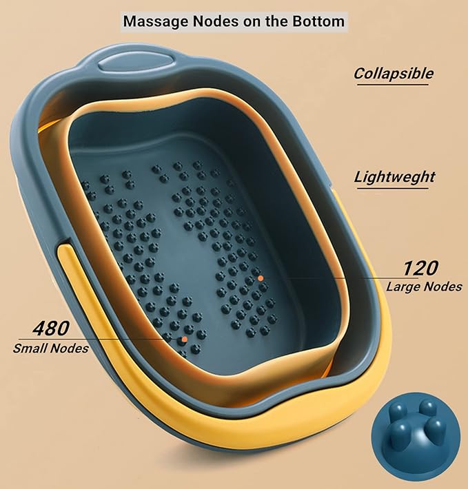 Collapsible Foot Spa Bath Soaking Tub - Image 5