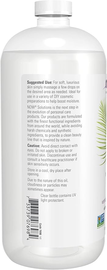 NOW Foods Solutions, Vegetable Glycerin, 100% Pure, Versatile Skin Care - Image 3