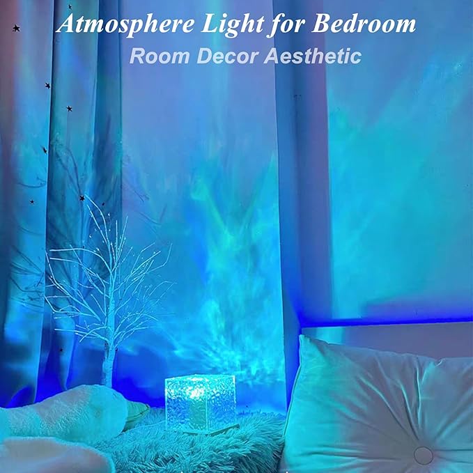2Pack Aurora Ocean Wave Lights Projector, 16 Colors 4 Modes Northern Lights - Image 5