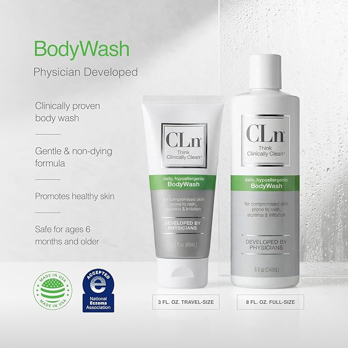 CLn® BodyWash –Non-Drying Body Wash, - Image 7
