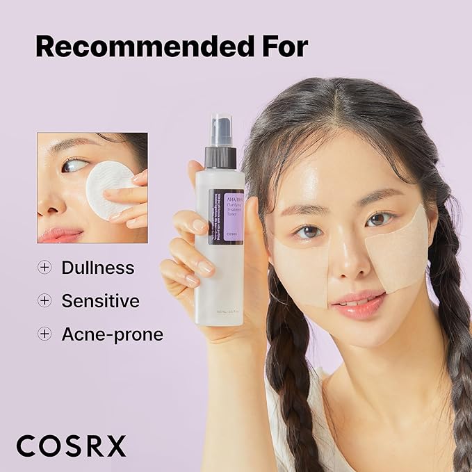 COSRX AHA/BHA Treatment Toner 5.07 fl.oz/ 150ml, Facial Exfoliating Spray - Image 5