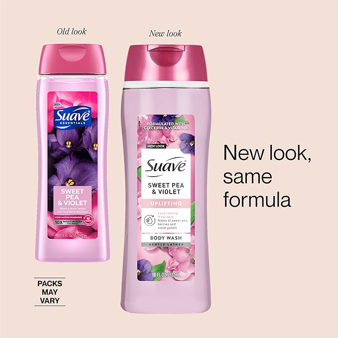 Suave Moisturizing Body Wash, - Image 4