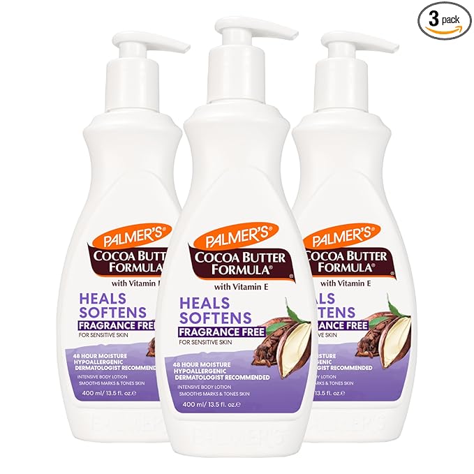 Palmer's Cocoa Butter Formula Daily Skin Therapy Fragrance Free Lotion by Palmers