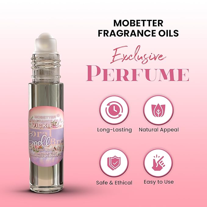 MOBETTER FRAGRANCE OILS Vickies Floral Spell Brew Perfume Women Body Oil 10ml - Image 2