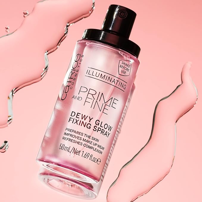 Catrice | Prime & Fine Illuminating Dewy Glow Spray | Transparent and Fast - Image 6