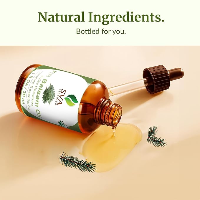 SVA Fir Balsam Essential Oil Organic – 1 Fl Oz – 100% Natural Organic Fir Oil - Image 8
