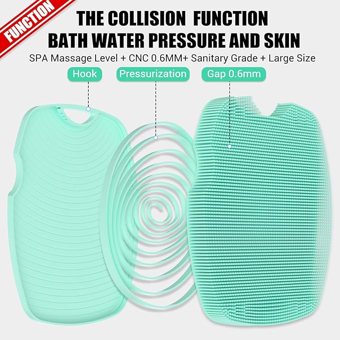 Canroom Silicone Body Scrubber - Image 5