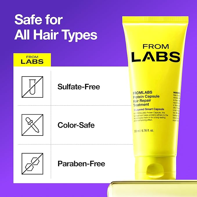 FROMLABS Hair Repair Duo – Protein Capsule Hair Repair Treatment + Intensive - Image 11