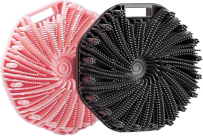 RamPula Silicone Body Scrubber, Silicone Loofah, Quick-Dry Exfoliating Body by RamPula