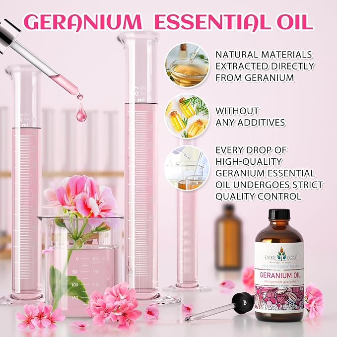 EVOKE OCCU Pure & Natural Geranium Essential Oil - Image 7