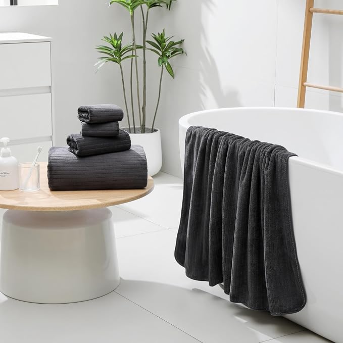 YTYC 39x78 Bath Sheet Extra Large Bath Towel - Image 2