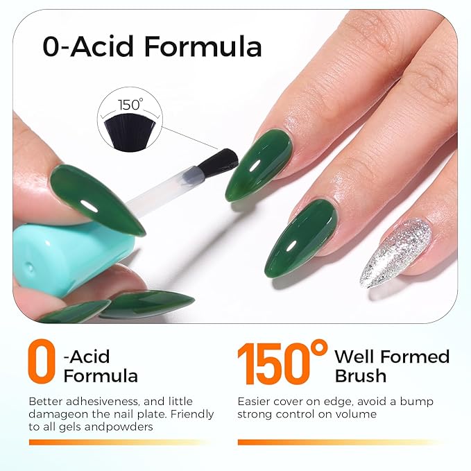 No Wipe Gel Base & Top Coat Set - Image 3