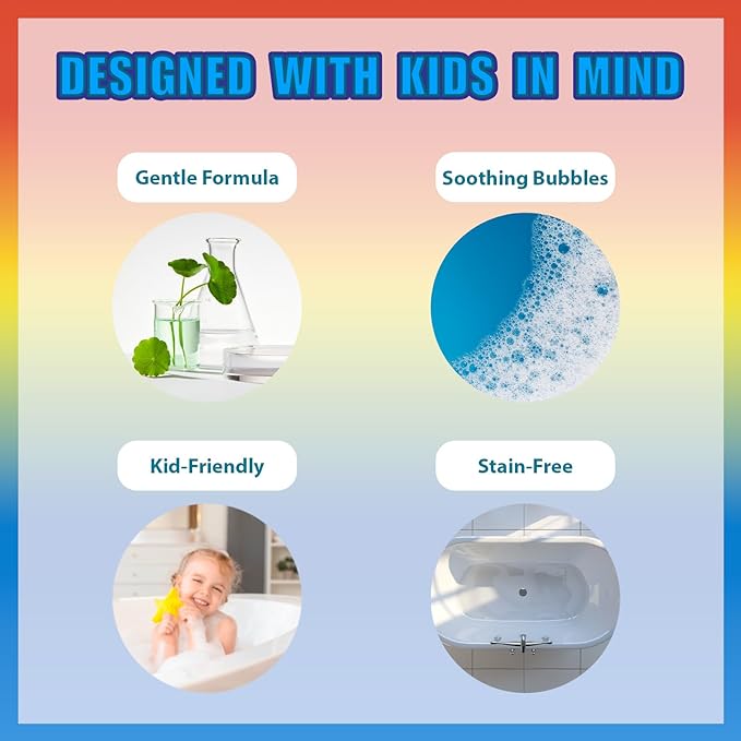 Hot Wheels 6 Piece Bath Bombs for Kids, Bubble Gum Scented, Bath Toys for Kids - Image 6