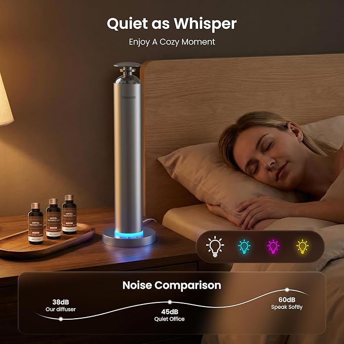 Waterless Aroma Diffuser, 8000mAh Battery Scent Air Machine - Image 8