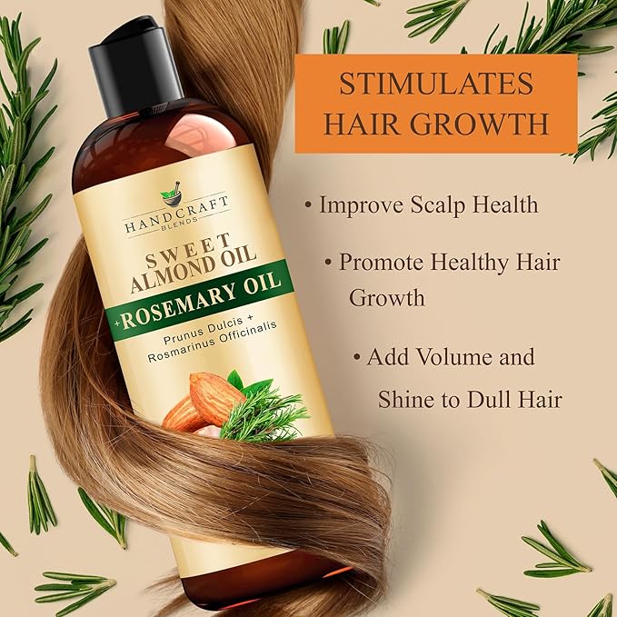 Handcraft Blends Sweet Almond Oil | 100% Pure and Natural | Bath & Body Oil | - Image 6