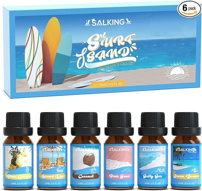 SALKING Surf & Sand Fragrance Oils, Premium Essential Oil by SALKING