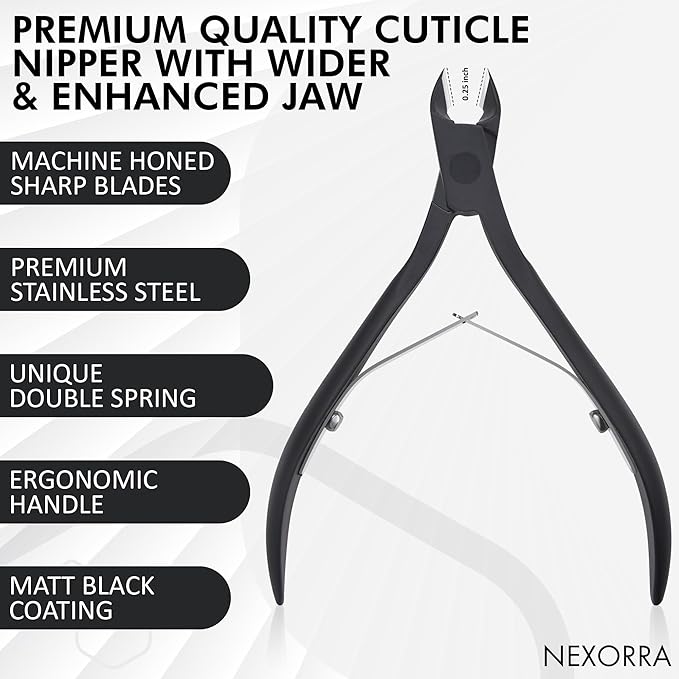 Premium Sharp Cuticle Nipper Cuticle Cutter and Nail Cuticle Trimmer - Image 6