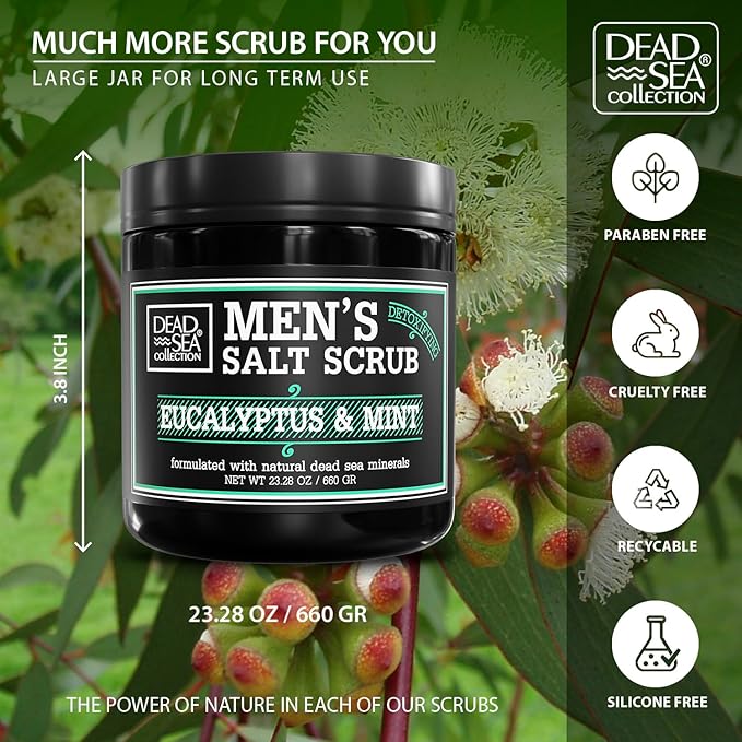 Salt Body Scrub Eucalyptus & Mint - Image 5