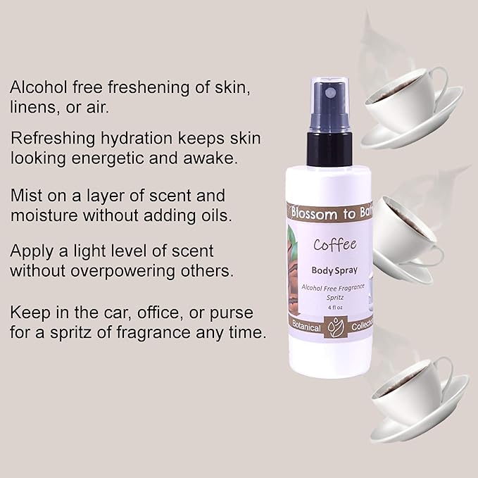 Blossom to Bath Coffee Body Spray - Image 3