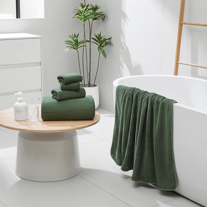 YTYC 39x78 Bath Sheets Extra Large Bath Towels - Image 2