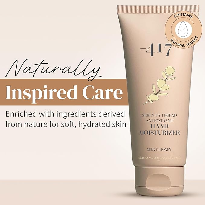 -417 Minus Milk & Honey Hand Moisturizer: Nourishing Anti-Oxidant Rich - Image 2