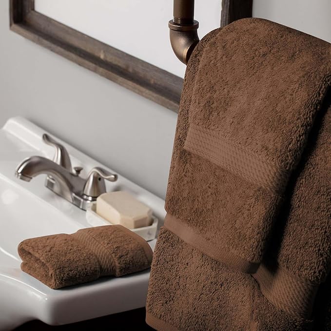 Superior Egyptian Cotton Pile 3 Piece Towel Set, Includes 1 Bath, 1 Hand - Image 5