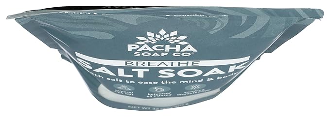 PACHA SOAP Breathe Salt Soak, 32 OZ - Image 3