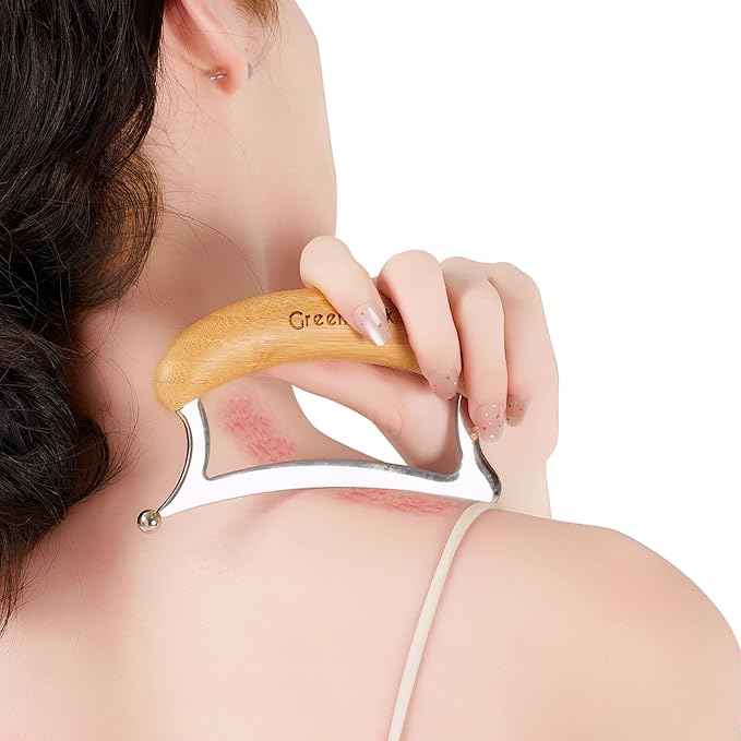 Greenstalk Stainless Steel Gua Sha Muscle Scraper Tool - Image 4