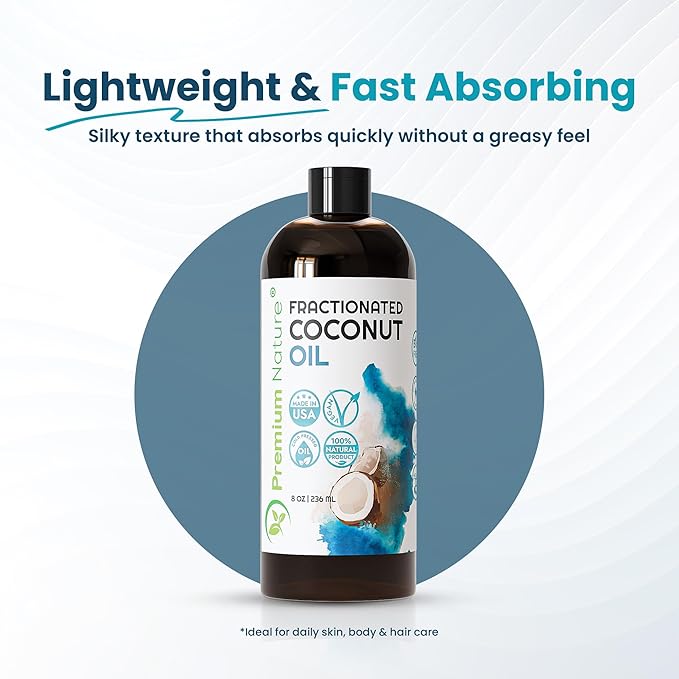 Fractionated Coconut Oil 8 oz - Image 2