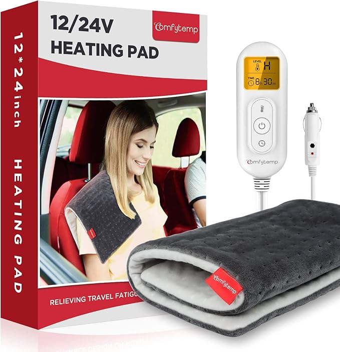 Comfytemp 12V/24V Car Electric Blanket by Comfytemp