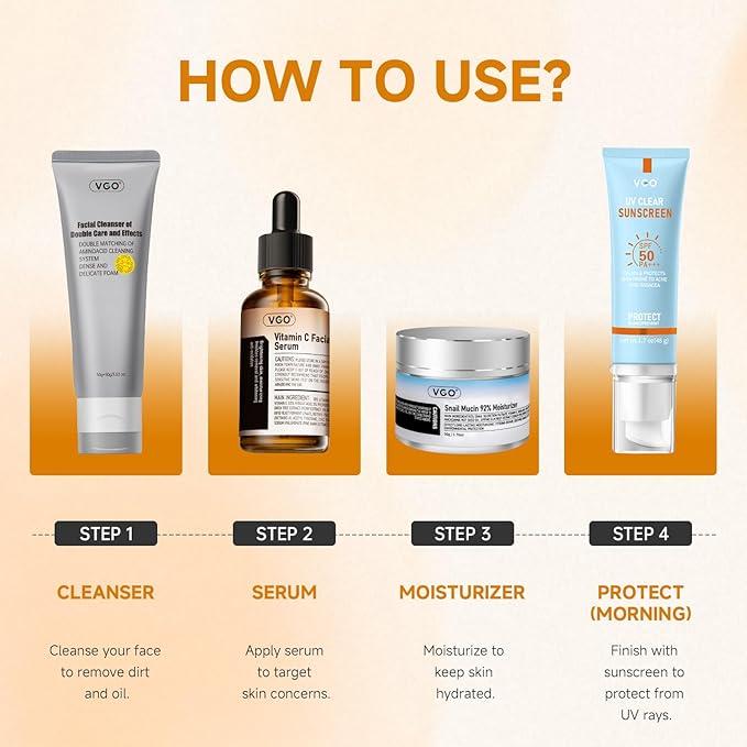 VGO 2 Pack Vitamin C Face Serum - Image 8