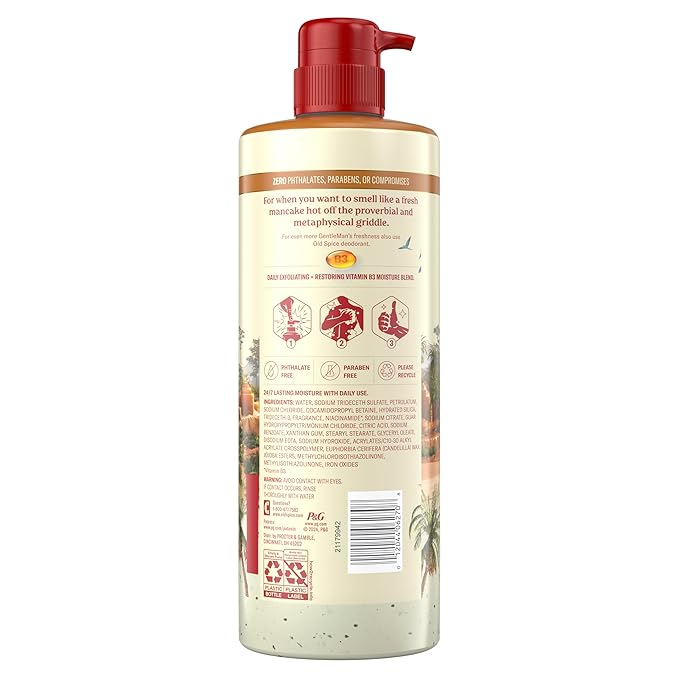 Old Spice GentleMan's Exfoliating & Moisturizing Body Wash - Image 8
