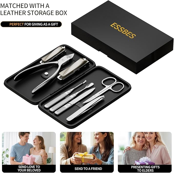Precision Nail Grooming Manicure Sets Pedicure Kits Stainless Steel Nail - Image 7