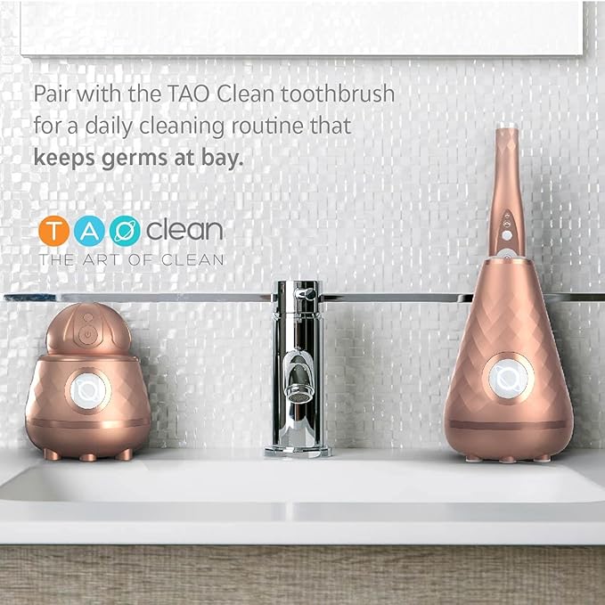 TAO Clean Ona Diamond Orbital Facial Brush and Cleansing Station, Electric Face - Image 8