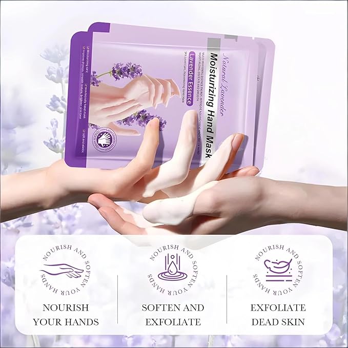 Chicwe 30 Pairs of Hand Masks Moisturizing Glove, Hydrating Hand Masks - Image 2