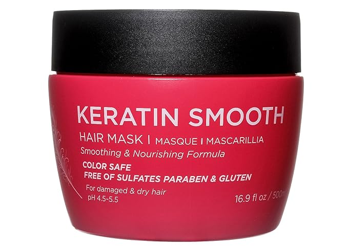 Luseta Keratin Smooth Hair Mask Hydrating & Nourishing by LLUSETA