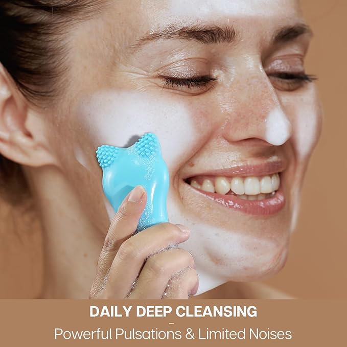 VRAIKO MIA Facial Cleansing Brush, Waterproof Rechargeable Face Cleansing Brush - Image 5