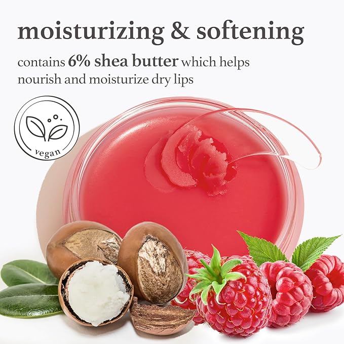 NOONI Vegan Appleberry Lip Mask Overnight – Hydrating Lip Balm & Butter - Image 8
